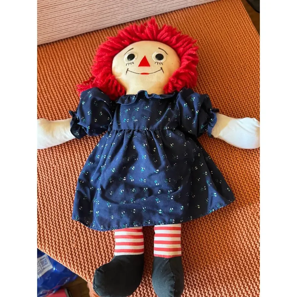 1990s Raggedy Ann Applause Cloth Doll 16
